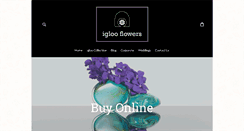 Desktop Screenshot of iglooflowers.com